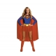 Costume superman avec cape longue